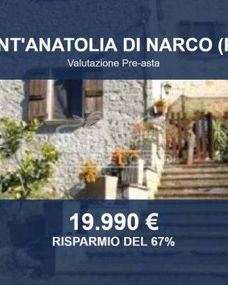 Immobile in asta di 94 m² a Sant'Anatolia di Narco