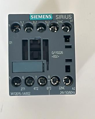 Teleruttore Siemens 24 VAC