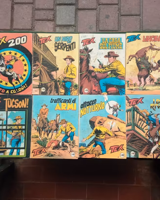 30 fumetti TEX originali fascia 200/230 a 11 euro