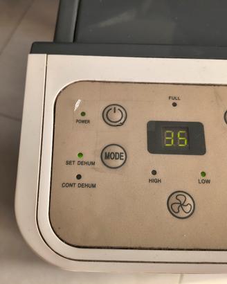 deumidificatore a pompa di calore