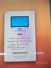 APPLE IMAC 27 LATE 2013 I7 8GB DISPLAY DIFETTOSO