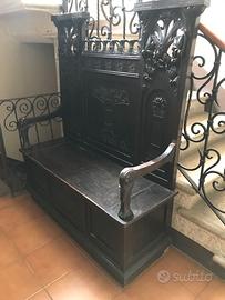 cassapanca legno anni'30