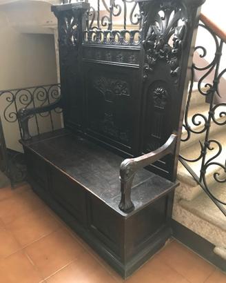 cassapanca legno anni'30