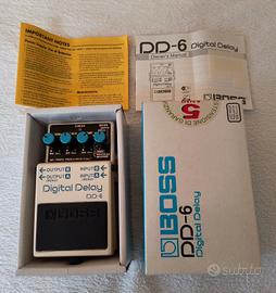 Pedale per chitarra Boss Digital Delay DD-6