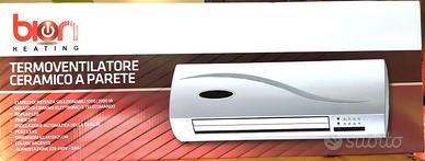 Termoventilatore ceramico a parete BION