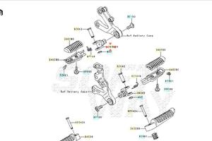 Supporto pedana Kawasaki Ninja ZX-6R 340031474