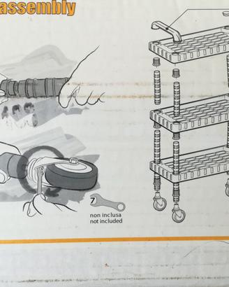 Carrello portaoggetti