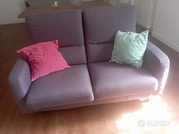 divano due posti viola Poltrone e sofà 