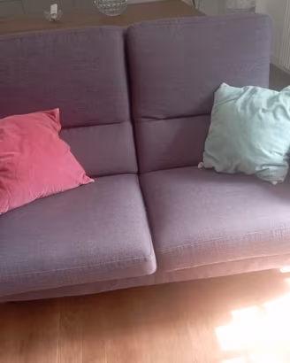 divano due posti viola Poltrone e sofà 