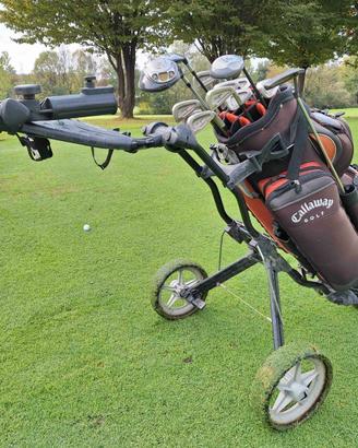 Set completo golf con carrello