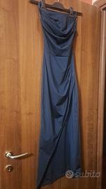 Vestito Blu lungo