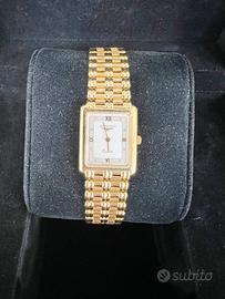 Longines Donna Vintage stile Tank Oro 18kt
