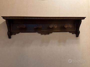 APPENDIABITI IN LEGNO COLOR NOCE