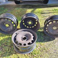 4 Cerchi di Metallo 15 pollici per auto