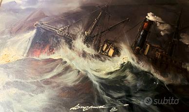 Dipinto ad olio 70x50 R. Longanesi