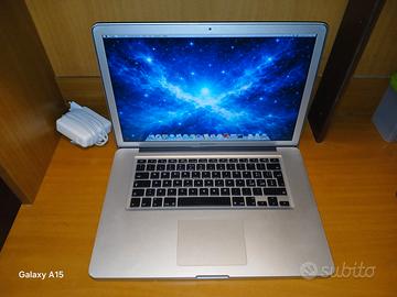 MacBook 15" i7 2,40GHz Ram 8Gb+HDD 750Gb