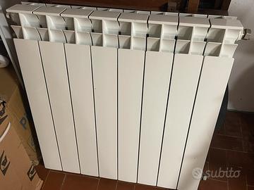 Radiatore alluminio h670 8 elementi