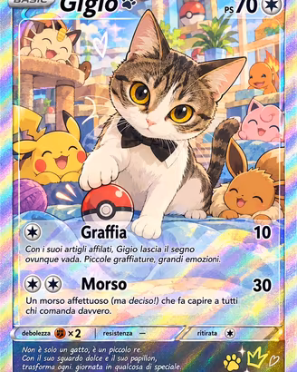 Carte pokemon personalizzate