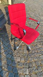 sedia con rotelle 