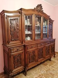 Mobile per soggiorno,divano,2 poltrone,tavolino