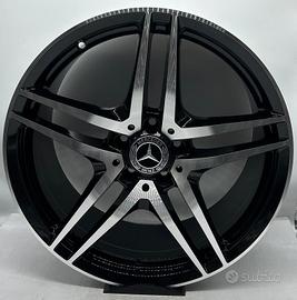 4 cerchi lega mercedes classe a c cla e r19 lt4147