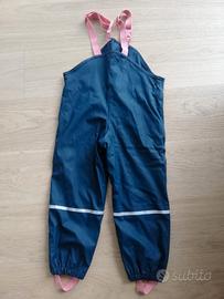 Pantaloni impermeabili bimba 110/116