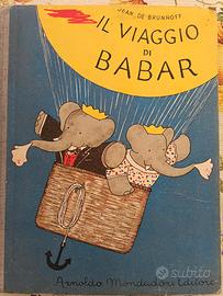 Babar Il viaggio 1951 Prima Edizione Italiana