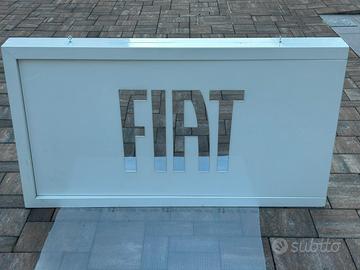 INSEGNA BIFACCIALE FIAT