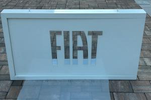 INSEGNA BIFACCIALE FIAT