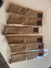 Calze lunghe uomo rigate imira - taglia 11