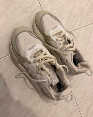 Sneakers Puma RS-X color sabbia/bianco –