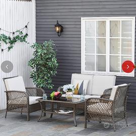 Set mobili da giardino