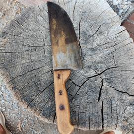 Vecchio coltello macellaio 