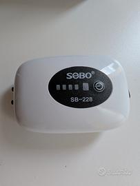 pompa aria per acquario 