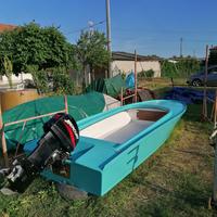 Barca pattanella mardegan+carrello