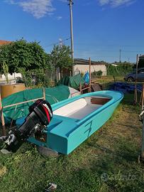 Barca pattanella mardegan+carrello