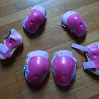 Set protezioni roller/pattini/skateboard
