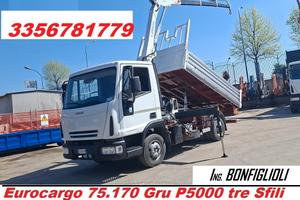 Camion con Gru e Ribaltabile 75/170 **3 3 5 6 7 8 