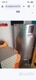Serbatoio vino inox