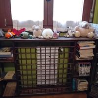 Copricalorifero in bambù e rafia