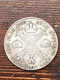 Kronenthaler 1795 H Günzburg – Francesco II