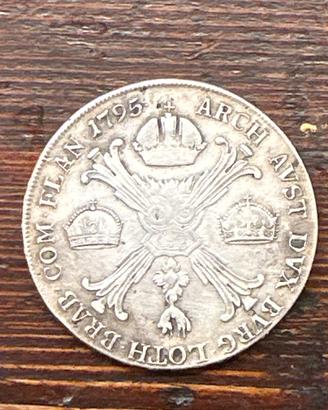 Kronenthaler 1795 H Günzburg – Francesco II