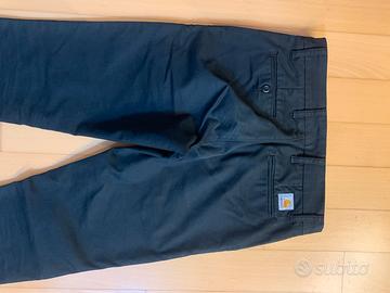 Pantalone nero carhartt ragazzo 13 anni