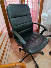 sedia da ufficio con ruote