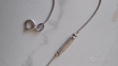 Cavigliera in  argento 925 con omaggio