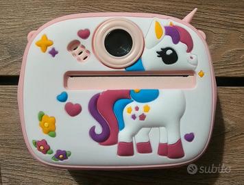 fotocamera digitale unicorno con istantanee 