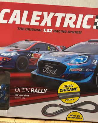 Pista Scalextric open rally.