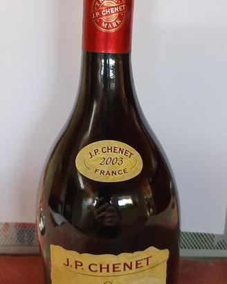 bottiglia vino J.P.Chenet 2003 France