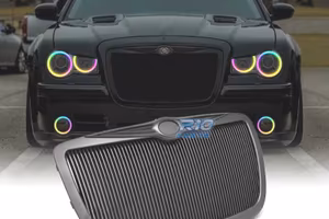 GRIGLIA CHRYSLER 300 C 04-11 LOOK ROYCE NERO LUCID