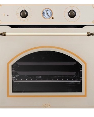FORNO DA INCASSO BEIGE/AVENA 60 CM RUSTICO